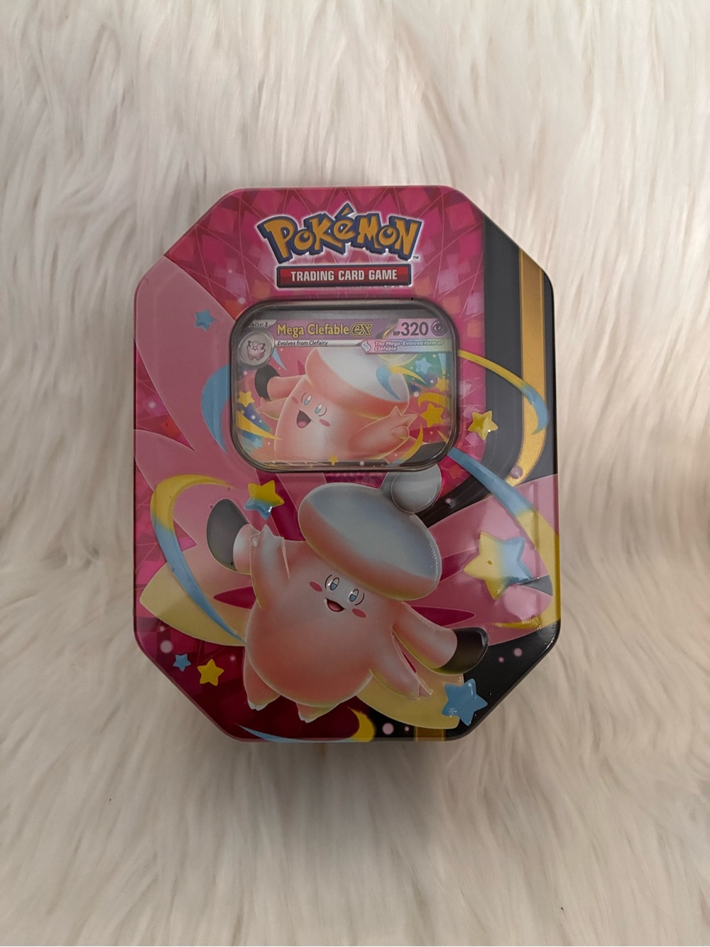 Pokemon TCG Mega Moonlit Tin -  Mega Clefable ex SEALED